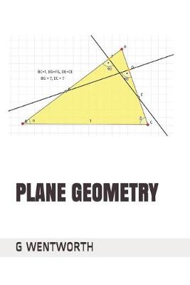 Book cover for Plane Geometry