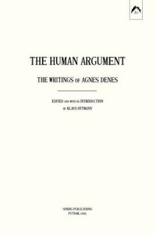 Cover of The Human Argument