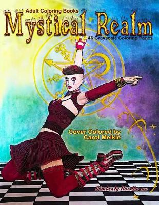 Book cover for Adult Coloring Books Mystical Realm