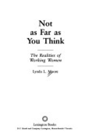 Cover of Not as Far as You Think