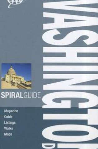 Cover of AAA Spiral Guide Washington D.C.