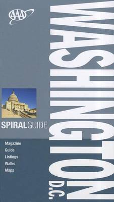 Book cover for AAA Spiral Guide Washington D.C.