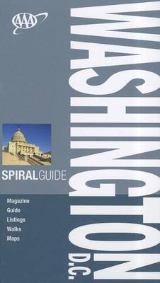 Cover of AAA Spiral Guide Washington D.C.