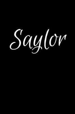 Book cover for Saylor