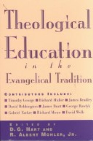 Cover of Theological Education in the Evangelical Tradition
