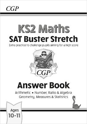 Book cover for KS2 Maths SAT Buster Stretch: Answer Book (for the 2025 tests)