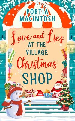 Book cover for Love and Lies at The Village Christmas Shop