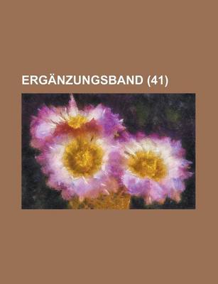 Book cover for Erganzungsband (41)