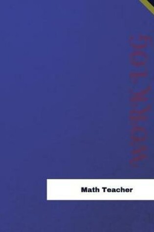 Cover of Math Teacher Work Log