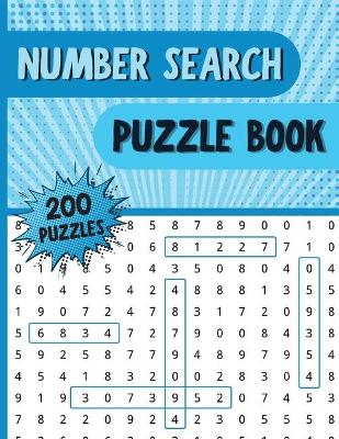 Book cover for Number Seach Puzzle Book