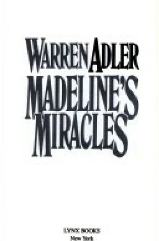 Cover of Madeline's Miracles