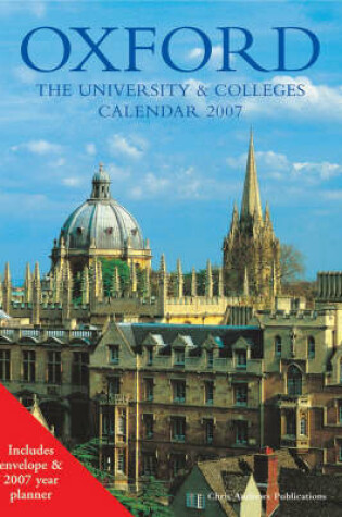 Cover of Oxford, the Colleges and University Calendar