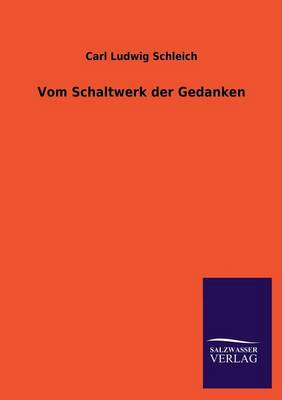 Book cover for Vom Schaltwerk Der Gedanken