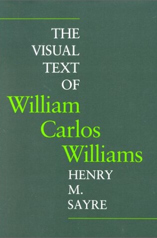 Cover of Visual Texts of William Carlos Williams