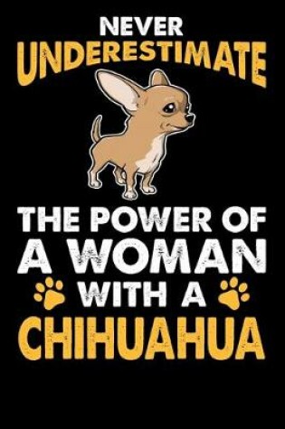 Cover of Never Underestimate The Power Of A Woman With A Chihuahua