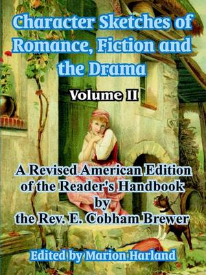 Book cover for Character Sketches of Romance, Fiction and the Drama