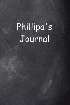 Book cover for Phillipa Personalized Name Journal Custom Name Gift Idea Phillipa