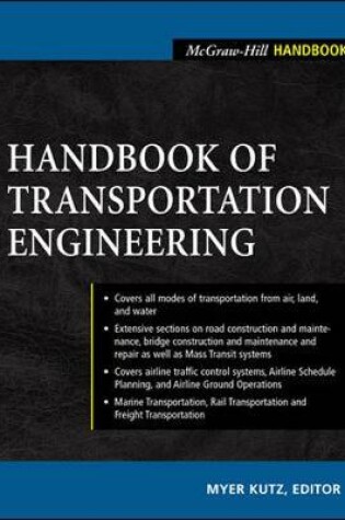 Cover of Handbook of Transportation Engineering