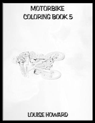 Book cover for Motorbike Coloring book 5