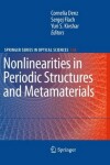 Book cover for Nonlinearities in Periodic Structures and Metamaterials