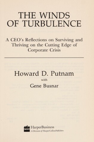 Cover of The Winds of Turbulence