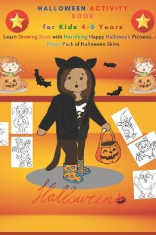 Cover of Halloween Activity Book for Kids 4-8 Years