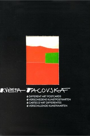 Cover of Kveta Pacovska Postcard (Black