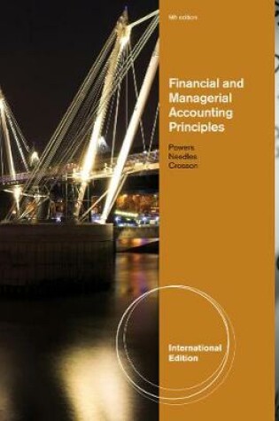 Cover of Financial and Managerial Accounting Principles, International Edition
