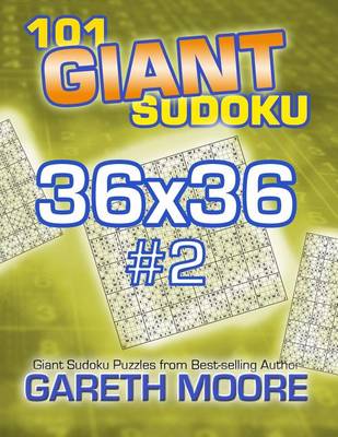 Book cover for 101 Giant Sudoku 36x36 #2