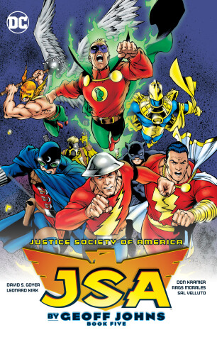 Book cover for JSA by Geoff Johns Book Five