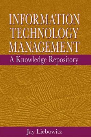 Cover of Information Technology Management