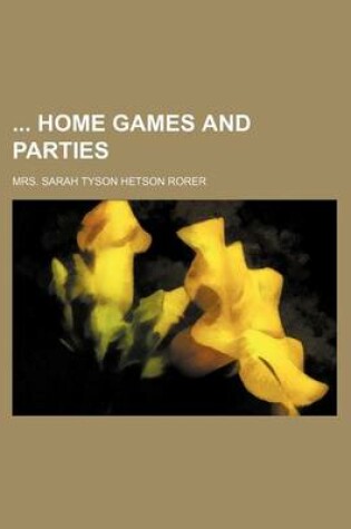 Cover of Home Games and Parties