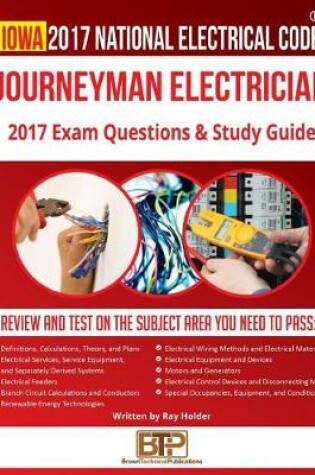 Cover of Iowa 2017 Journeyman Electrician Study Guide