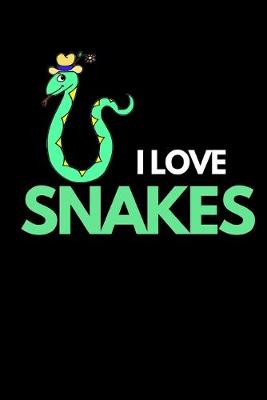 Book cover for I Love Snakes