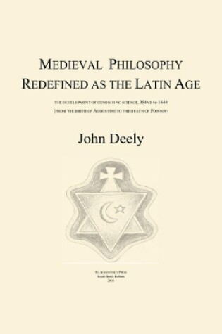 Cover of Medieval Philosophy Redefined as the Latin Age