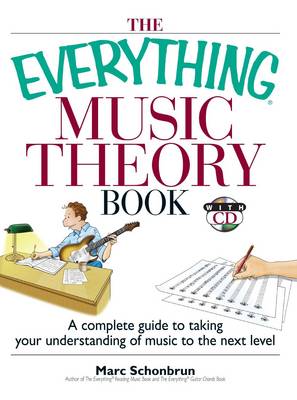 Book cover for The Everything Music Theory Book