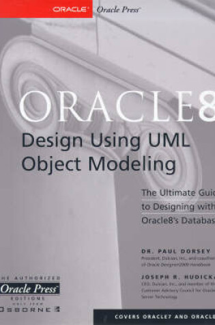 Cover of Oracle 8 Database Design and Object Modeling