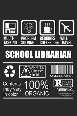 Book cover for School Librarian Label