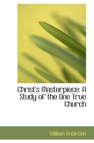 Cover of Christ's Masterpiece