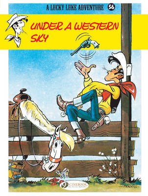 Book cover for Lucky Luke 56 - Under a Western Sky
