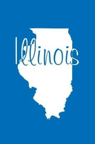 Cover of Illinois - Cobalt Blue Lined Notebook with Margins