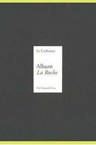 Cover of Le Corbusier's Album La Roche