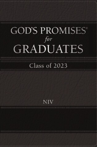 Cover of God's Promises for Graduates: Class of 2023 - Black NIV
