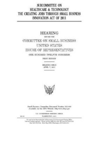 Cover of Subcommittee on Healthcare & Technology