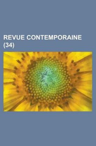 Cover of Revue Contemporaine (34)