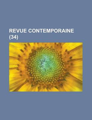 Book cover for Revue Contemporaine (34)