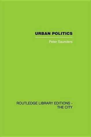 Cover of Urban Politics