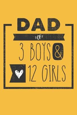 Book cover for DAD of 3 BOYS & 12 GIRLS