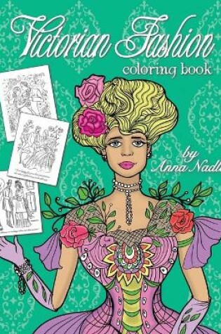 Cover of Victorian Fashion Coloring Book