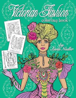 Cover of Victorian Fashion Coloring Book